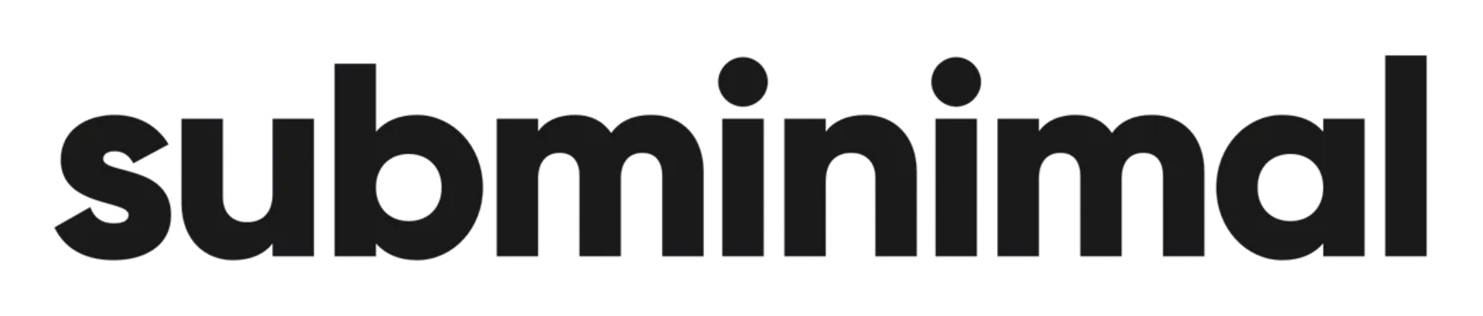 Subminimal